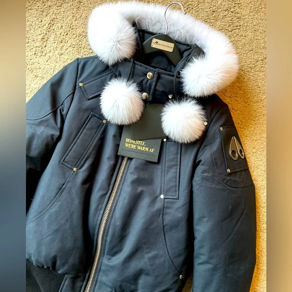 Brandnew Moose Knuckles Bomber Jacket - Picture 1 of 1